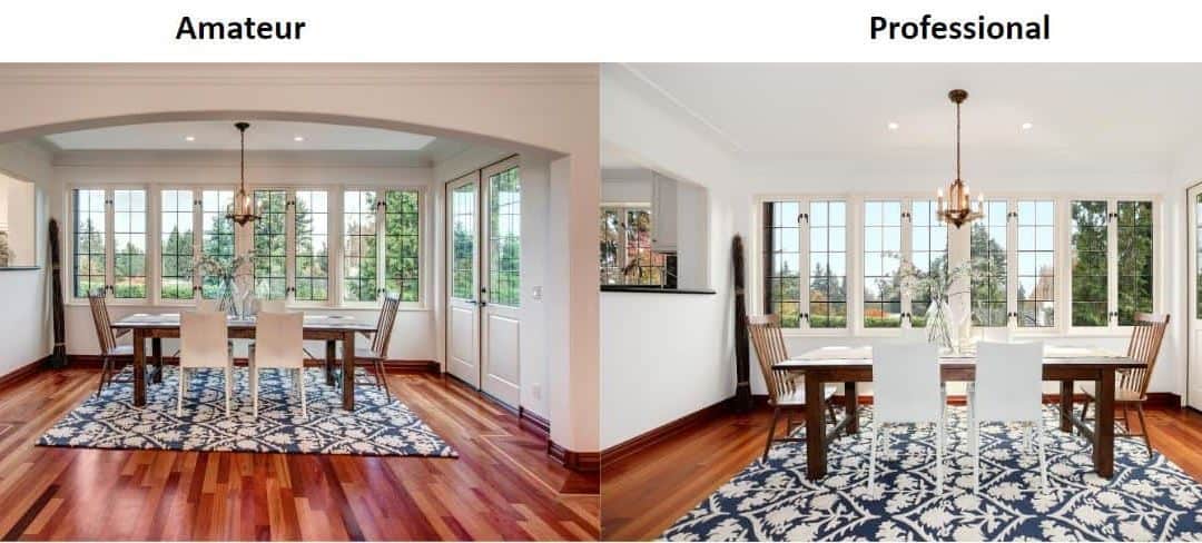 Amateur vs. Professional Real Estate Photos