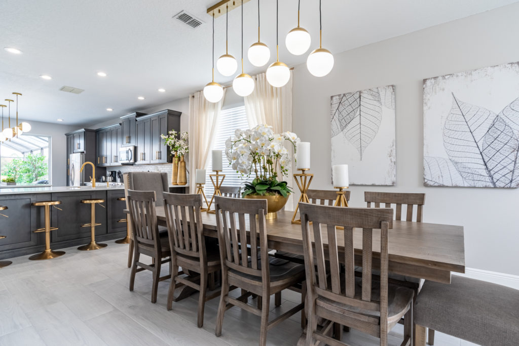 Staged Dining Room